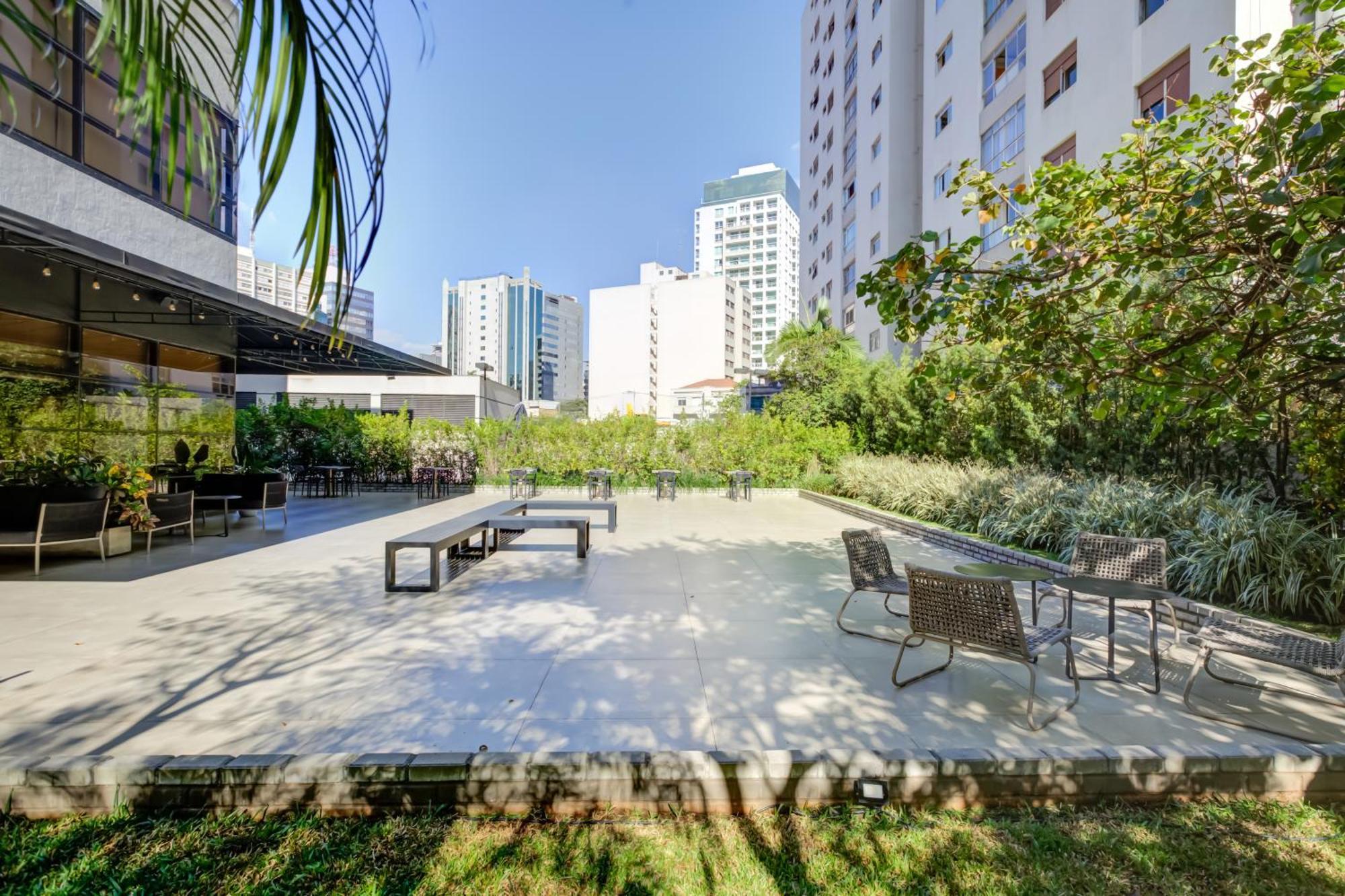 Radisson Sao Paulo Paulista Hotel Exterior foto The rooftop garden