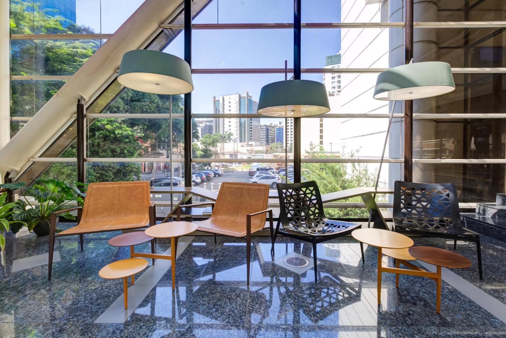 Radisson Sao Paulo Paulista Hotel Exterior foto The interior of the library