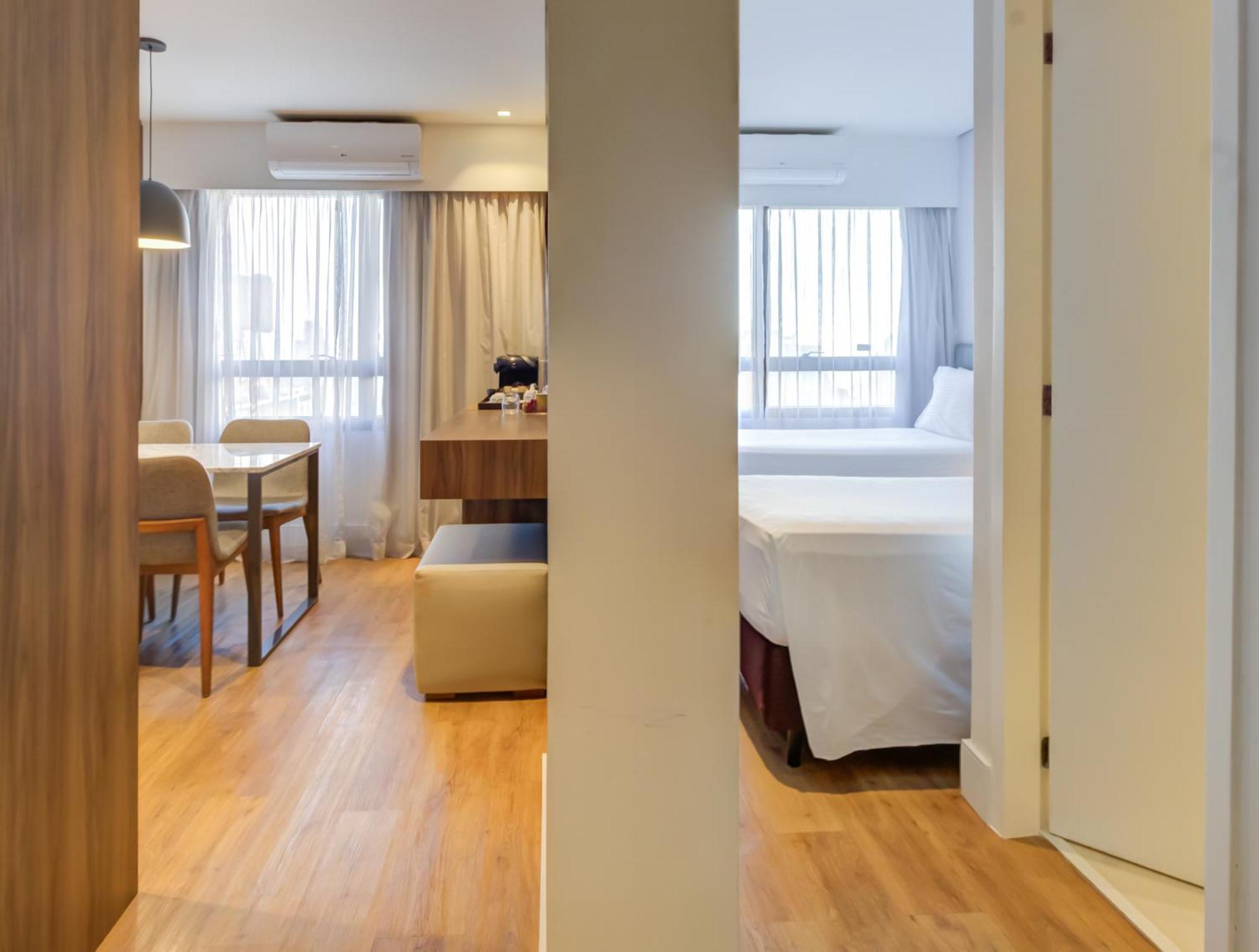 Radisson Sao Paulo Paulista Hotel Exterior foto A typical room at the hotel
