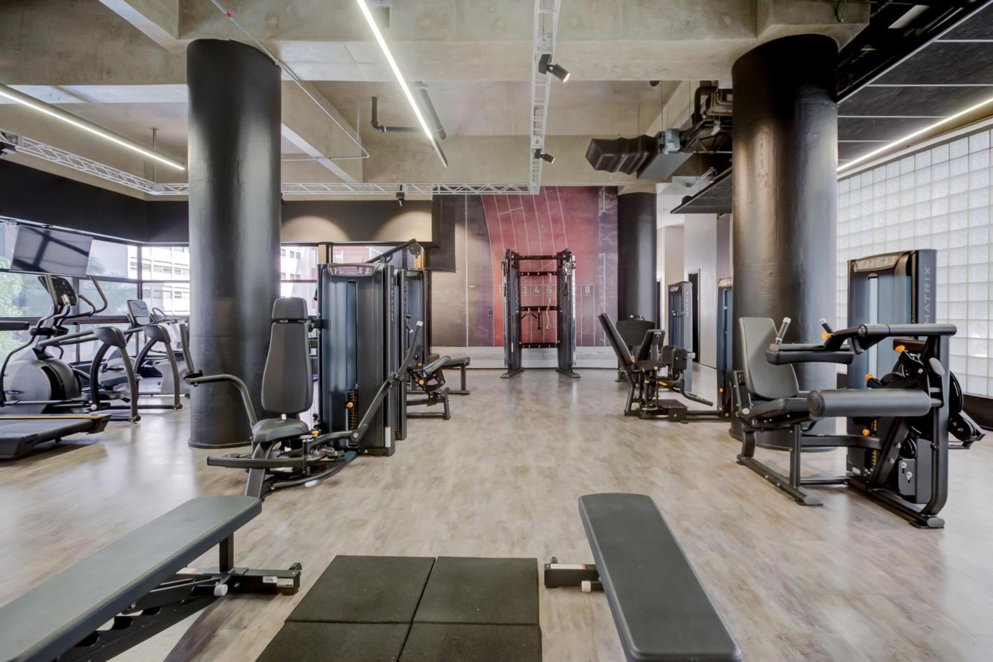 Radisson Sao Paulo Paulista Hotel Exterior foto The gym at the 2012 London Olympics