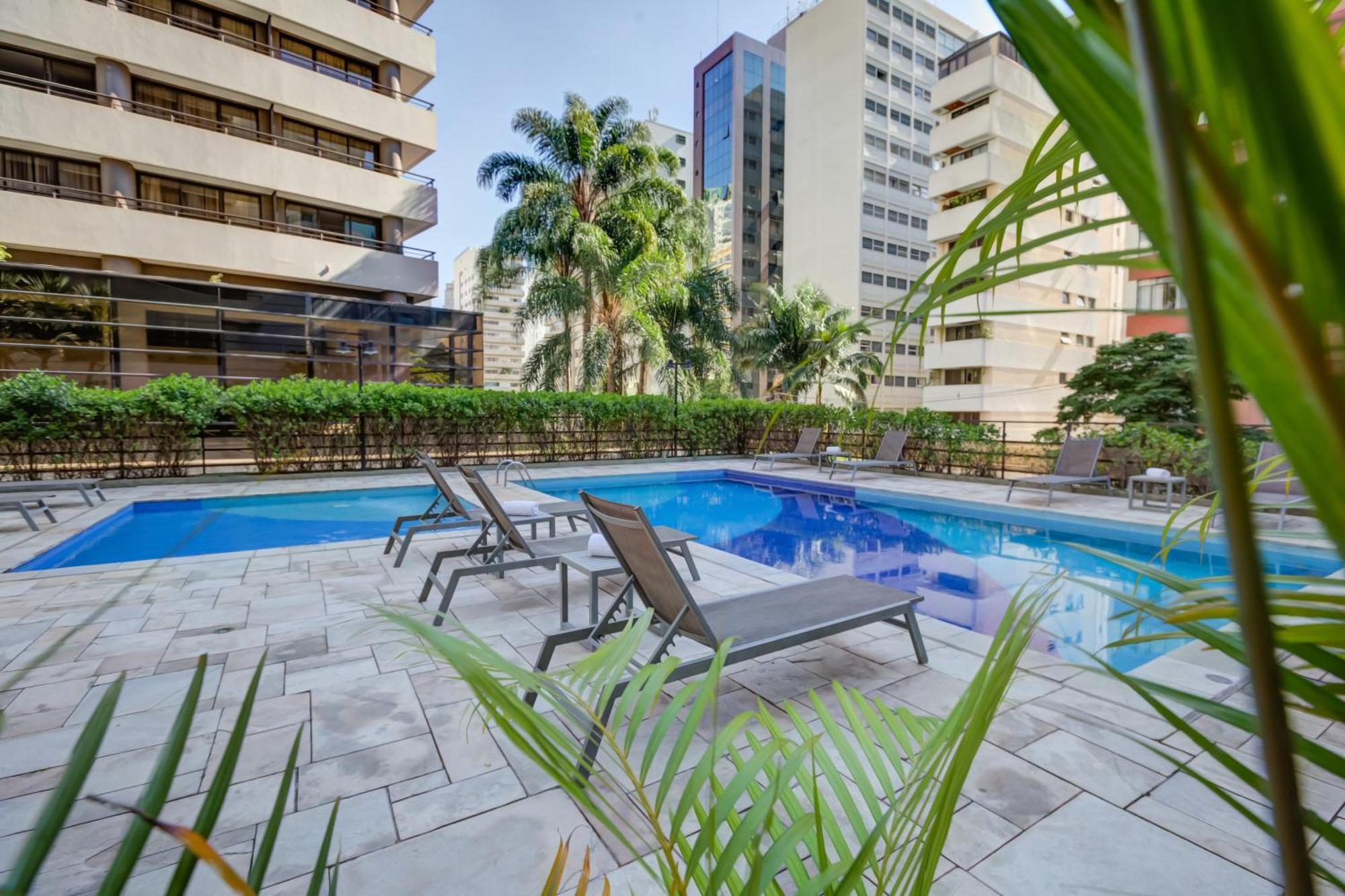 Radisson Sao Paulo Paulista Hotel Exterior foto Hotel's pool